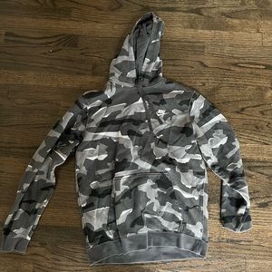 Nike camouflage hoodie